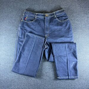 Braxton Stretch Jeans Womens Size 20 34x29.5 Dark Wash Blue Straight Leg Denim